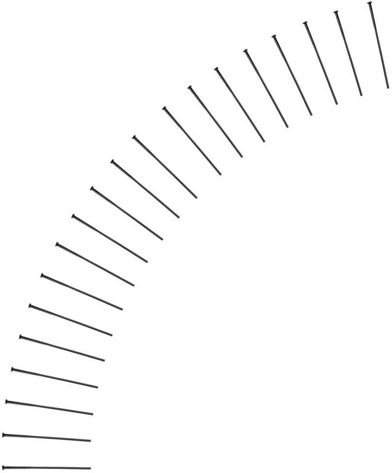 Dt-swiss Radios Aero Comp® Straightpull 2.0 / 2.3 / 1.2 - 20 Unidades 3 Dt-swiss Radios Aero Comp® Straightpull 2.0 / 2.3 / 1.2 - 20 Unidades