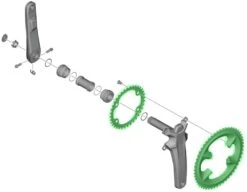 Shimano Plato DURA ACE Para FC-R9200 54/40 Dientes Plato 12 Velocidades | Bike-Discount -Bicicletas Repuestos Tienda DURA ACE Kettenblatt fur FC R9200 1280x1280