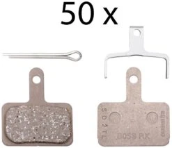 Shimano B05S-RX Almohadillas De Disco De Resina (paquete De Taller De 50 Piezas) Pastillas De Freno | Bike-Discount