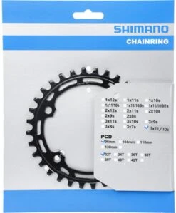 Shimano Plato DEORE FC-M5100 10/11 Velocidades 11 Velocidades | Bike-Discount -Bicicletas Repuestos Tienda Shimano DEORE FC M5100 Kettenblatt 32T Y0LA32000 1280x1280